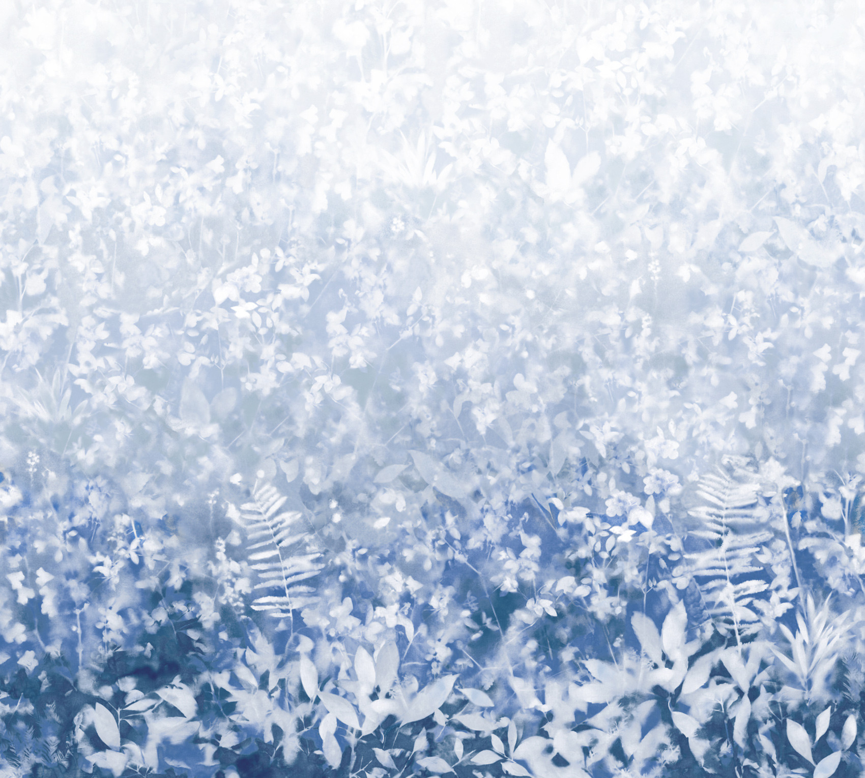 Панно Paint & Paper Library Botany Folia Blue Pearl 0360FOBLUEP 3,25х2,1 м